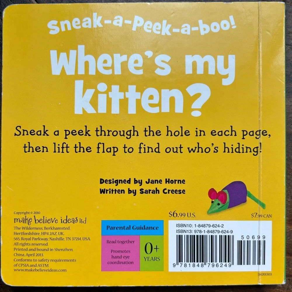 Set of 5 Children’s Learning Hardcover Board Books - Picture 10 of 15